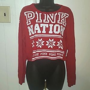 Pink VS winter shirt